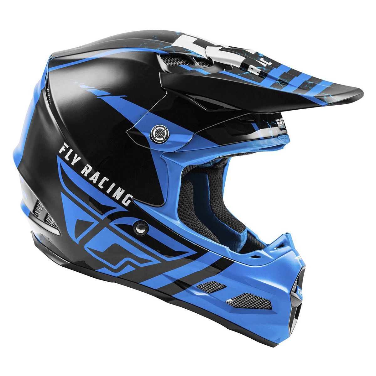 FLYRACING - Casco F-2 Granite Blue