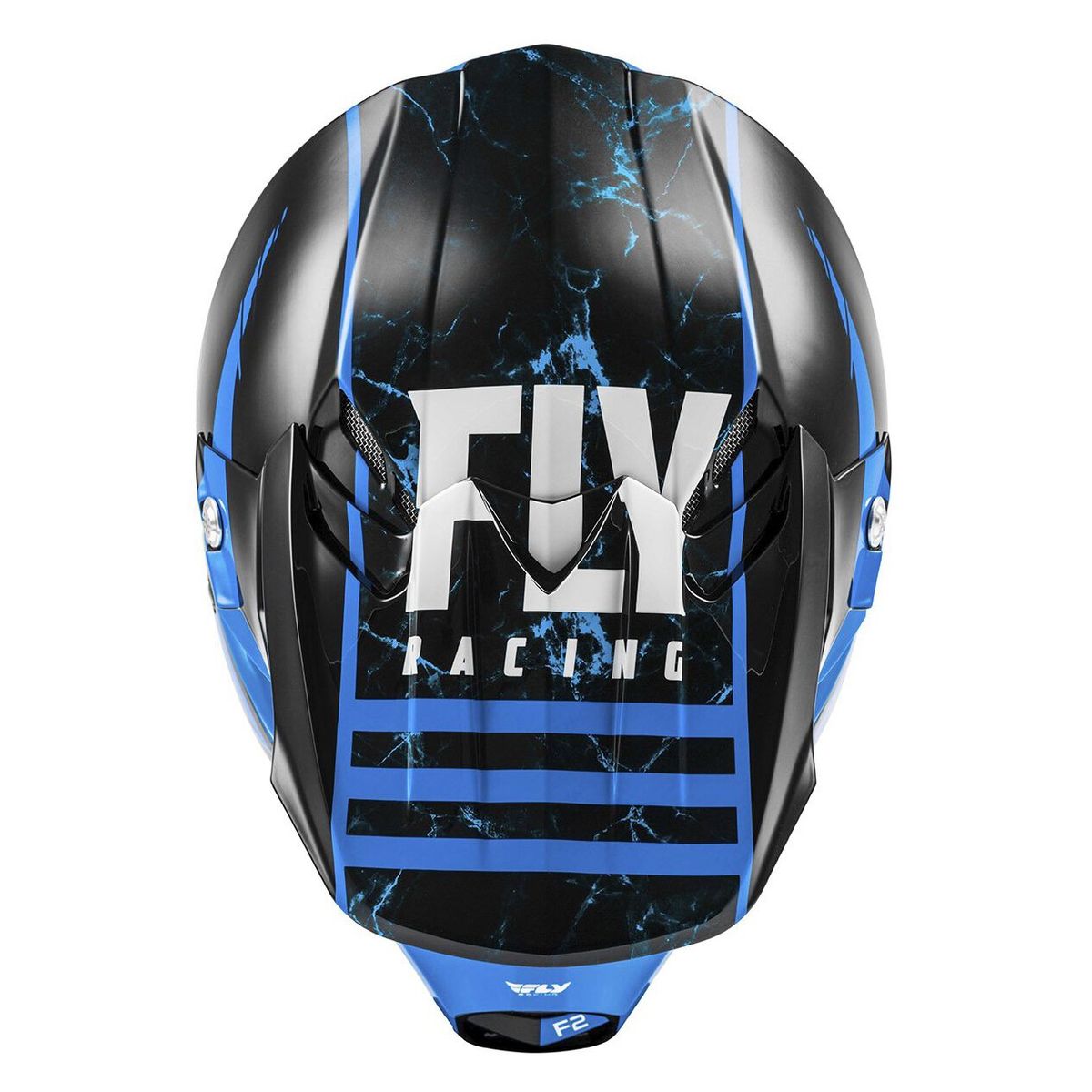 FLYRACING - Casco F-2 Granite Blue