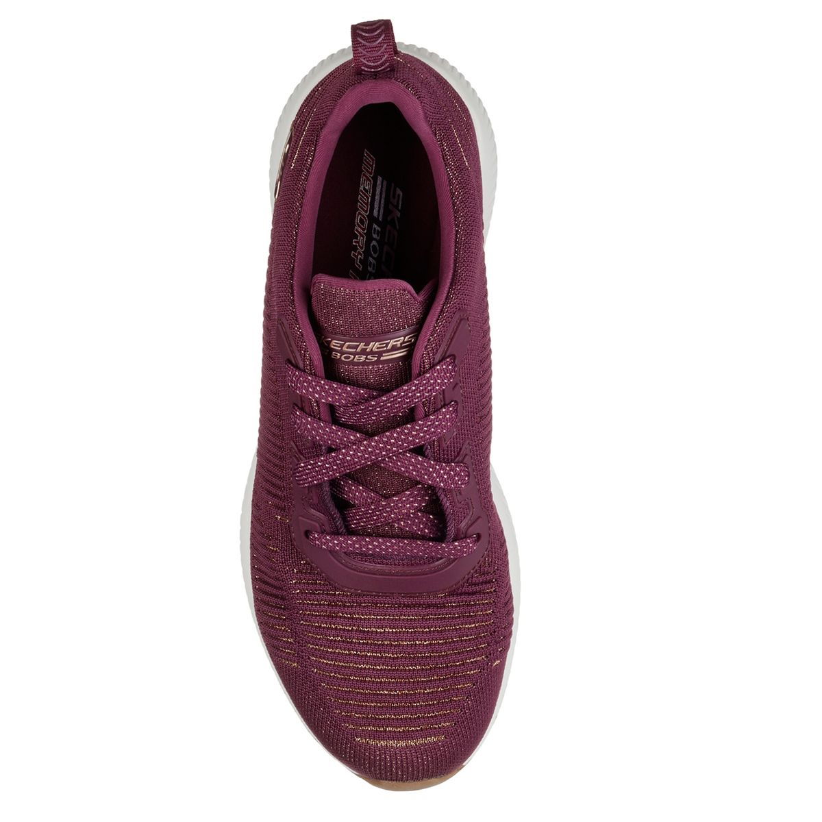 SKECHERS - Zapatilla Urbana Mujer Burdeo