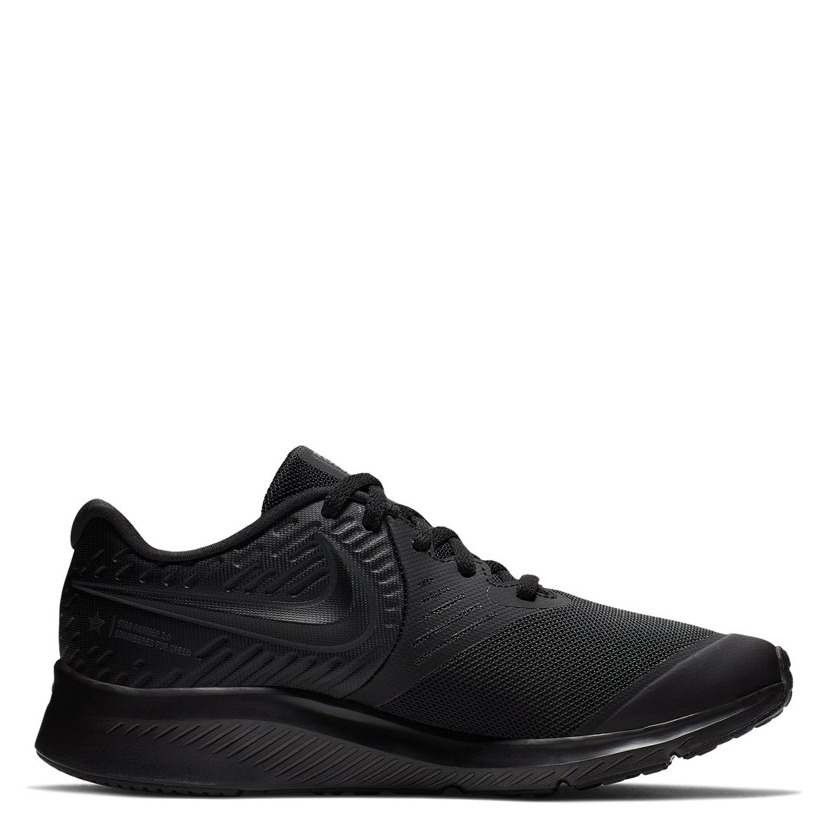 NIKE - Star Runner 2 Zapatilla deportiva Niño Negro (34.5 a 37.5) Nike