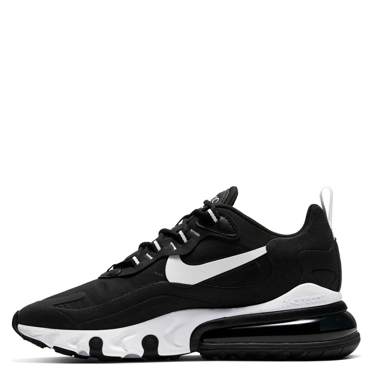 NIKE - Air Max 270 React Zapatilla Urbana Mujer Negro Nike