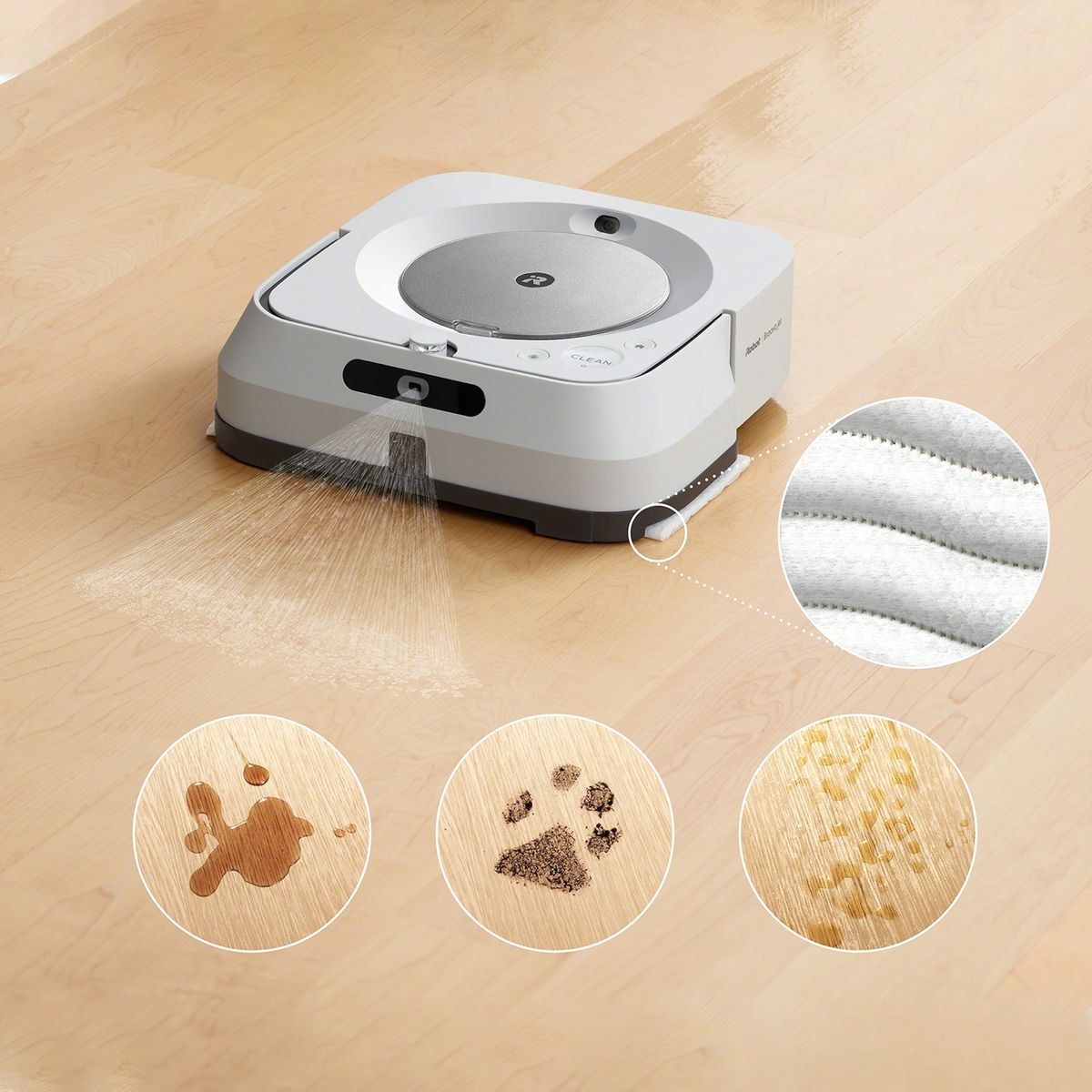 IROBOT - Aspiradora Robot Irobot Braava Jet M6