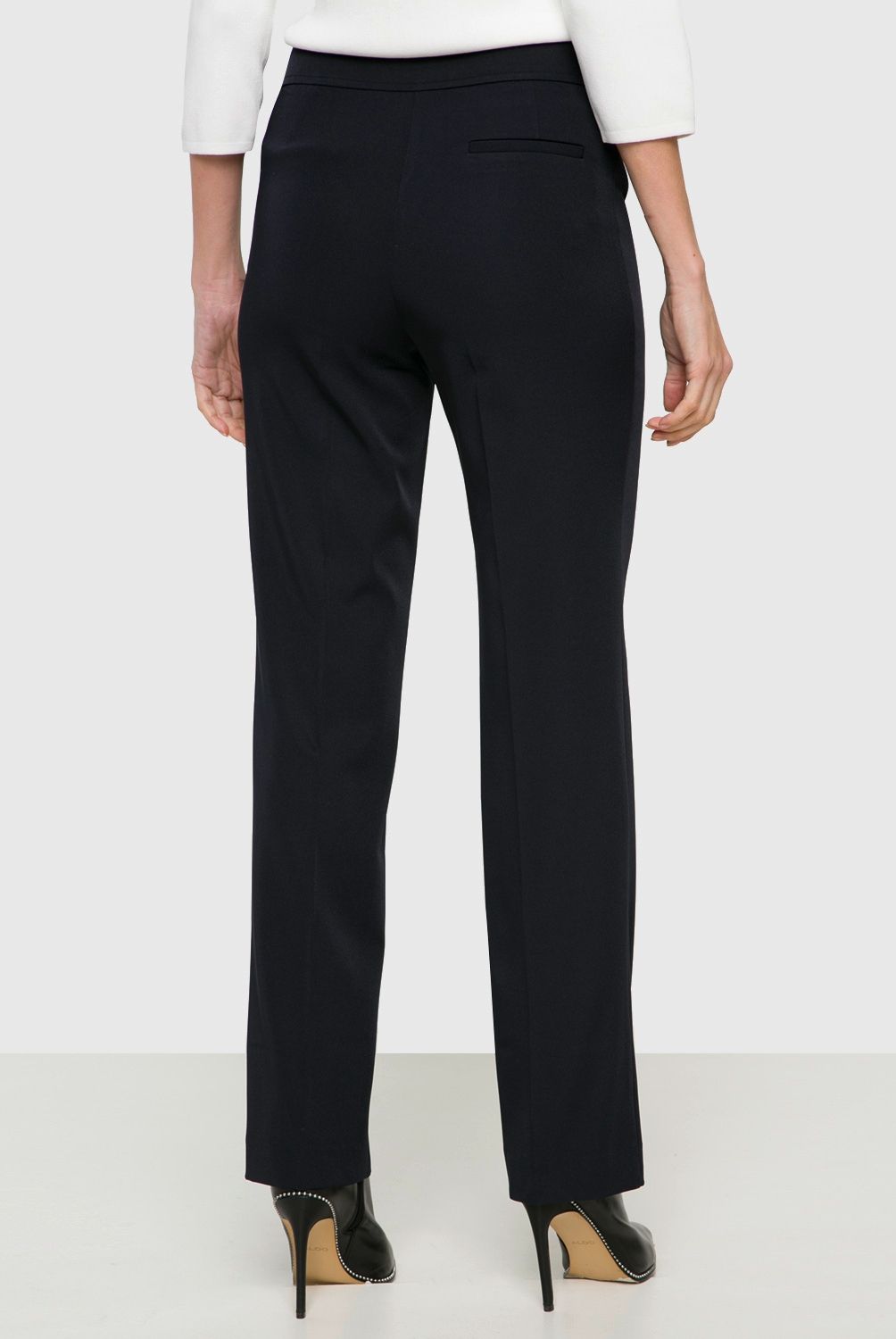 S COCCI - Pantalón Recto Tiro Alto Cocci Mujer Estilo Casual