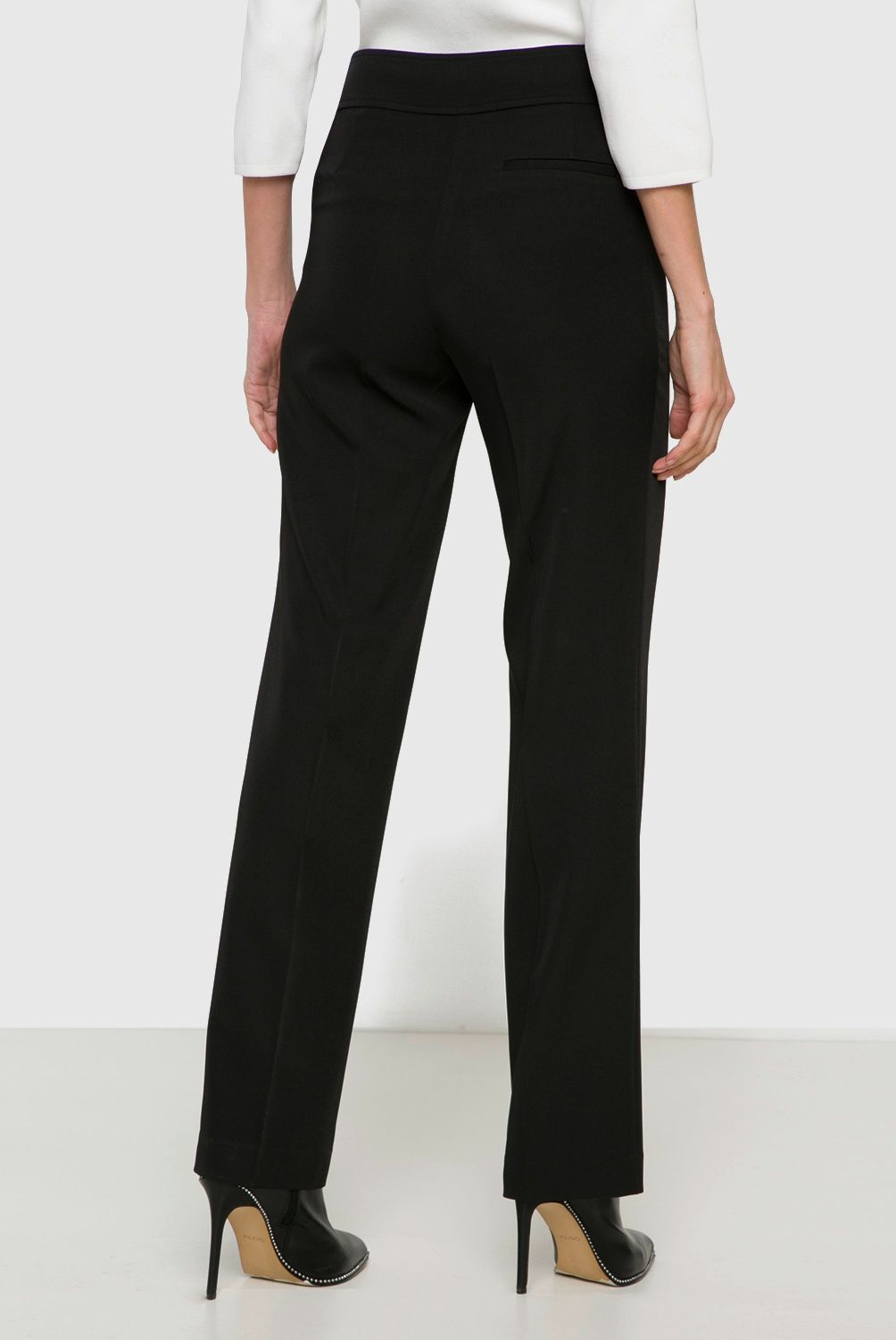 S COCCI - Pantalón Recto Tiro Alto Cocci Mujer Estilo Casual