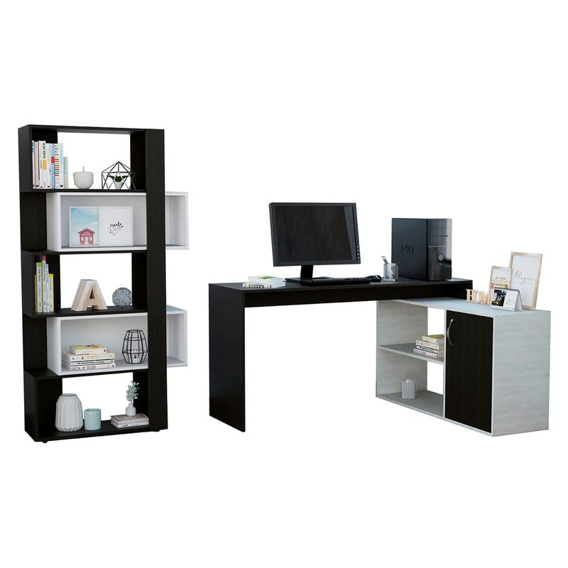 TUHOME - Office 20 Escritorio + Biblioteca Tuhome