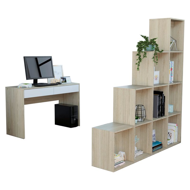 TUHOME - Escritorio + Biblioteca Office Tuhome