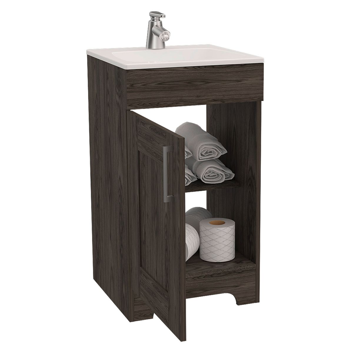 TUHOME - Espejo + Mueble Lavamanos Bath 300 Tuhome