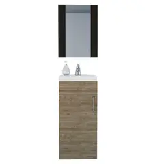 TUHOME - C20 Espejo + Mueble Lavamanos Bath 300