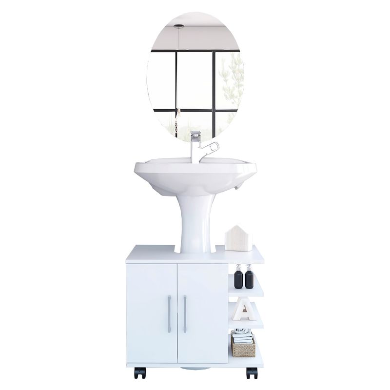 TUHOME - C 5 Reflekta Lavamanos+ Espejo Bath 55 Tuhome