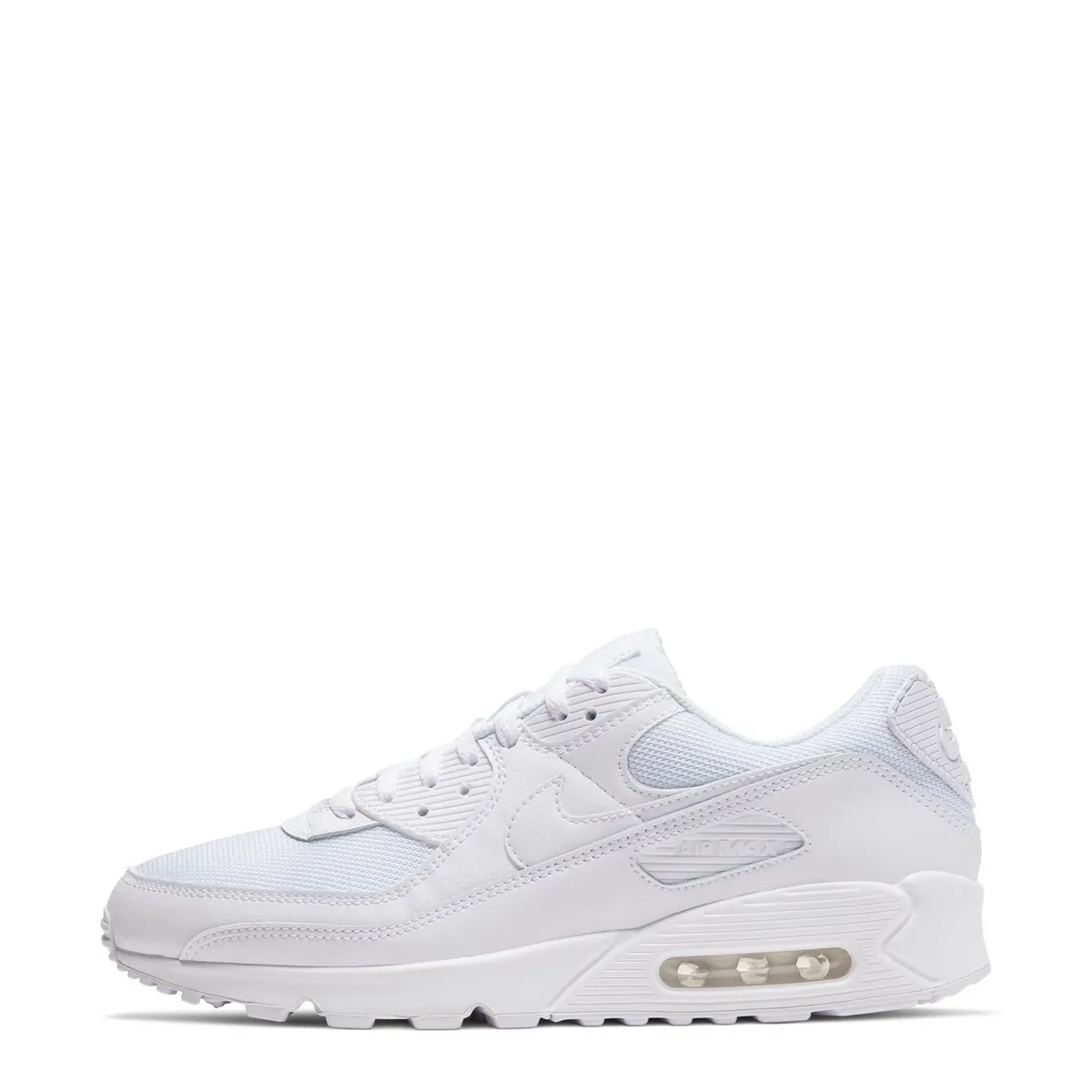 NIKE - Air Max 90 Zapatilla Urbana Hombre Cuero Blanco Nike