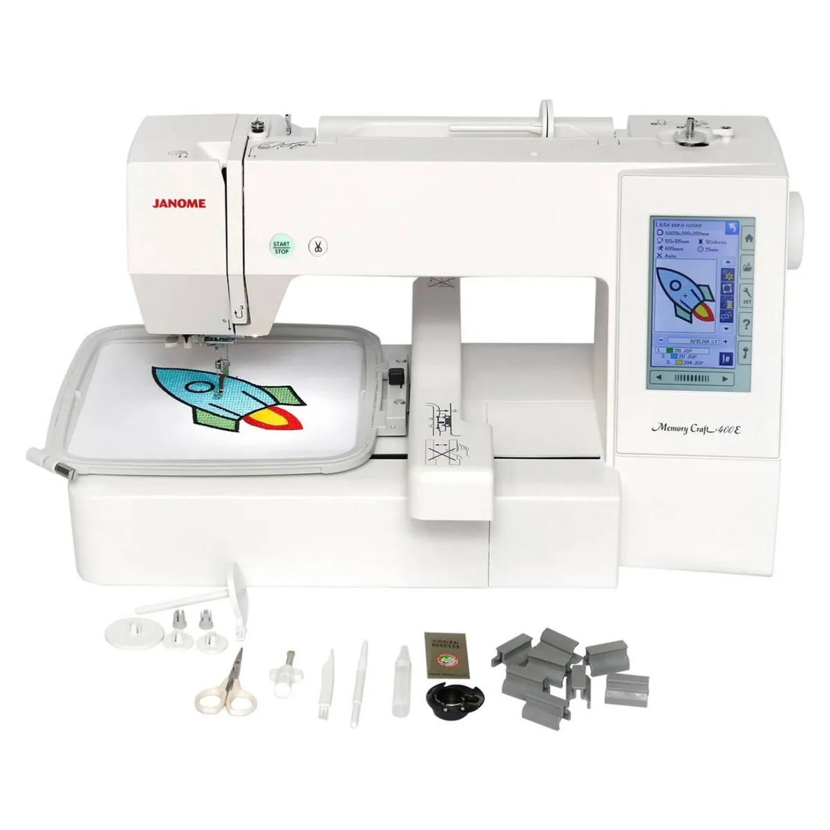 JANOME - Máquina Bordadora Janome MC400E
