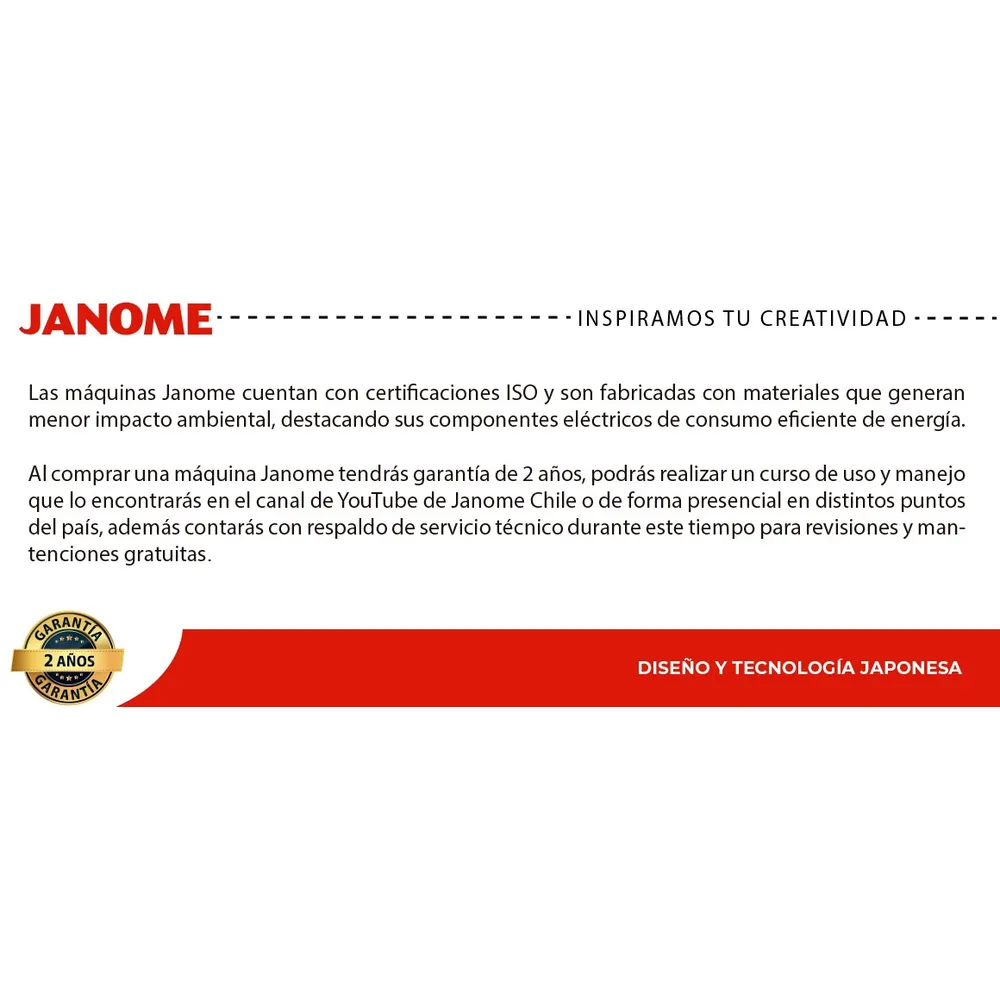 Janome MC400E Blanco, foto 13
