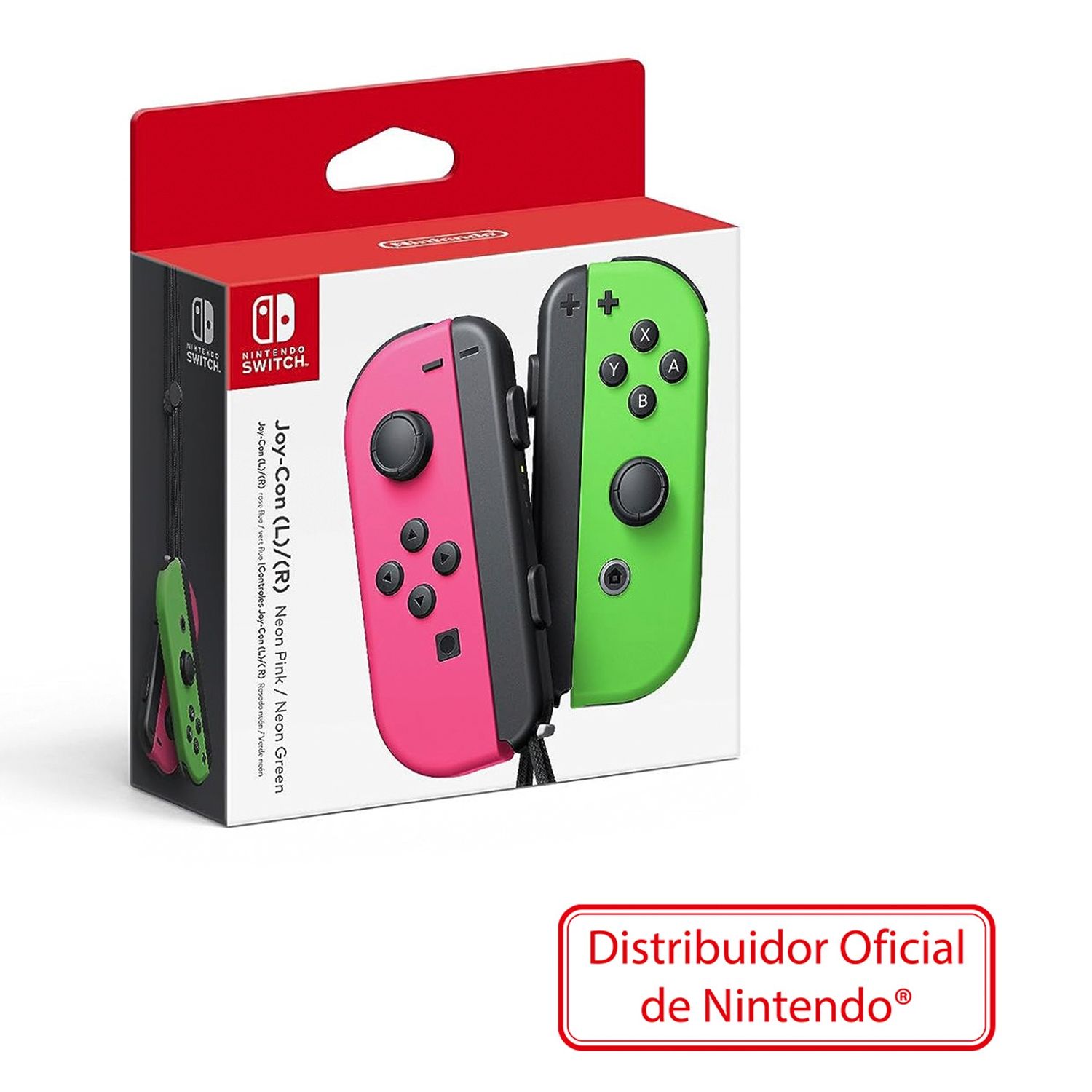 NINTENDO Switch Joy Con L R Pink Green Nintendo | falabella.com