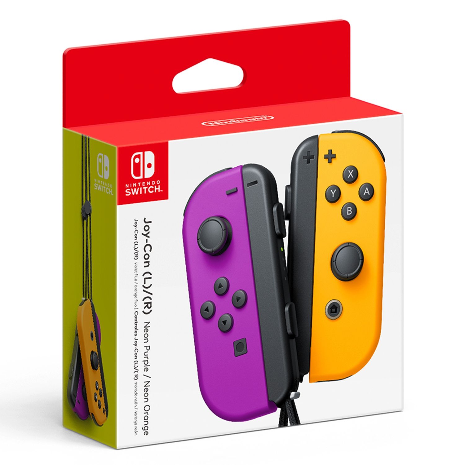NINTENDO Nintendo Switch Joy Con L R Neon Purple | Falabella Chile