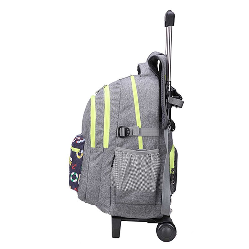 FABER - Mochila Ruedas 15 Lts Gris Marinero