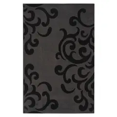 IDETEX - Alfombra Frize Carved D3 80X120 Cm Gris