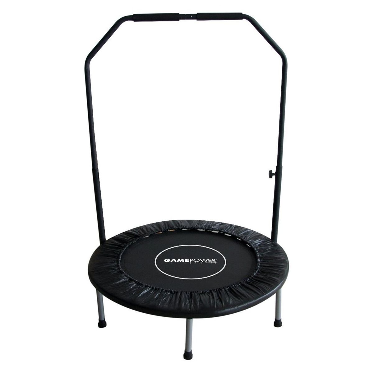 GAME POWER - MINI TRAMPOLÍN FITNESS CON BARANDA 92cm