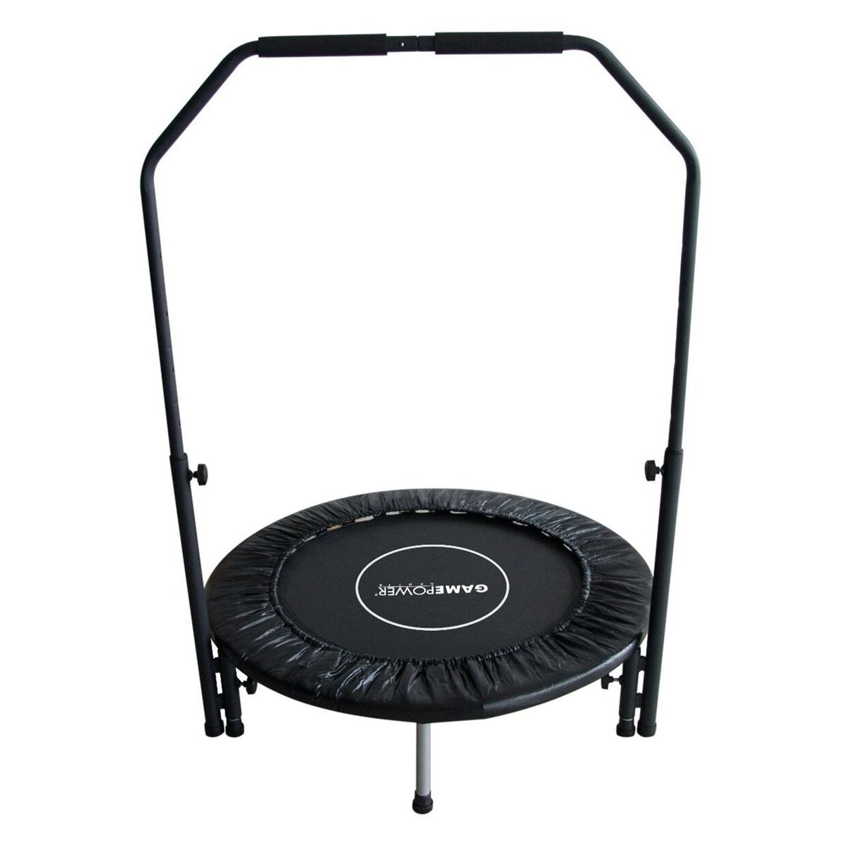 GAME POWER - MINI TRAMPOLÍN FITNESS CON BARANDA 92cm