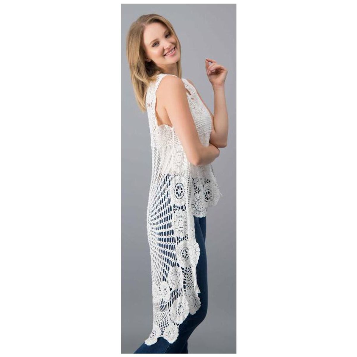 IVONNE - Túnica Crochet