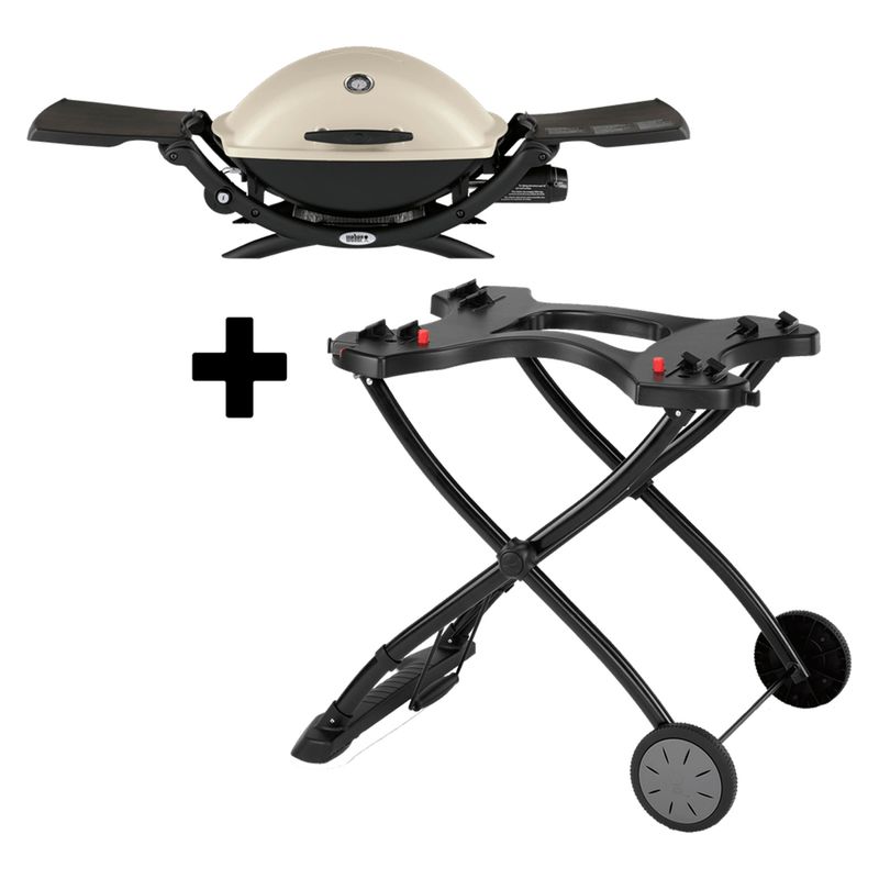 WEBER - Parrilla Portátil A Gas Q2200  Carrito