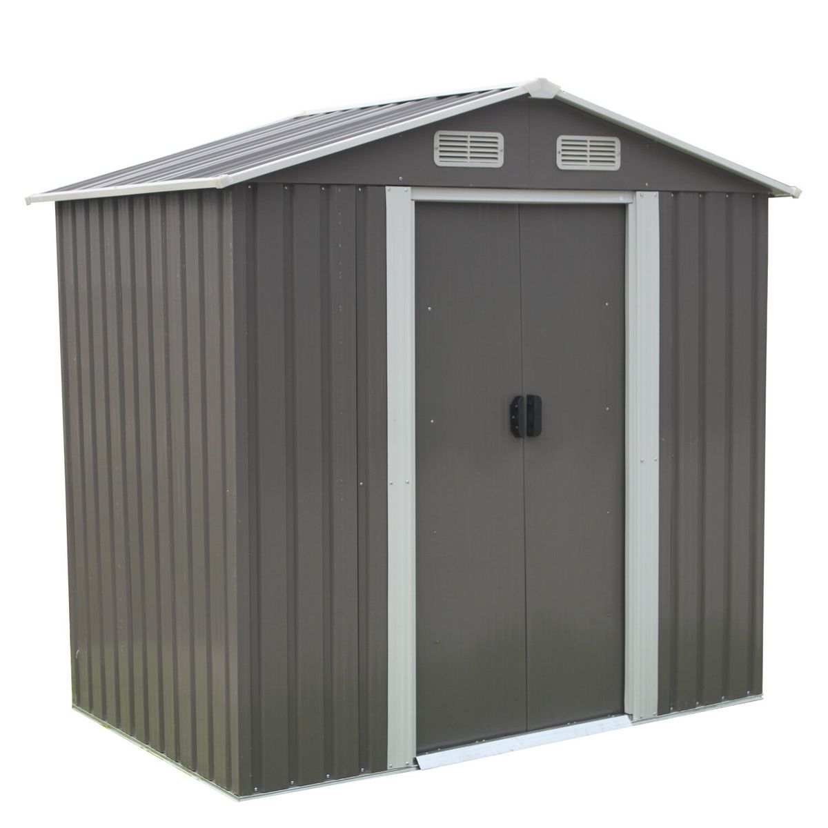 HOMECLAF - Bodega de Jardín Gris 195x195x125cm