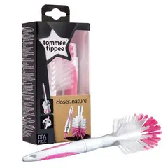 TOMMEE TIPPEE - Cepillo Limpia Mamaderas Rosado