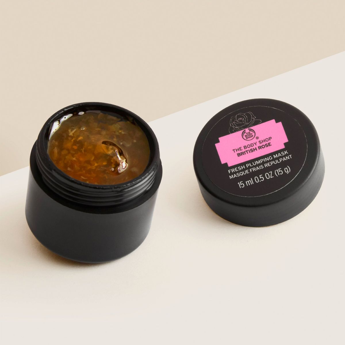 THE BODY SHOP - Mascarilla Efecto Relleno British Rose 12 ml The Body Shop