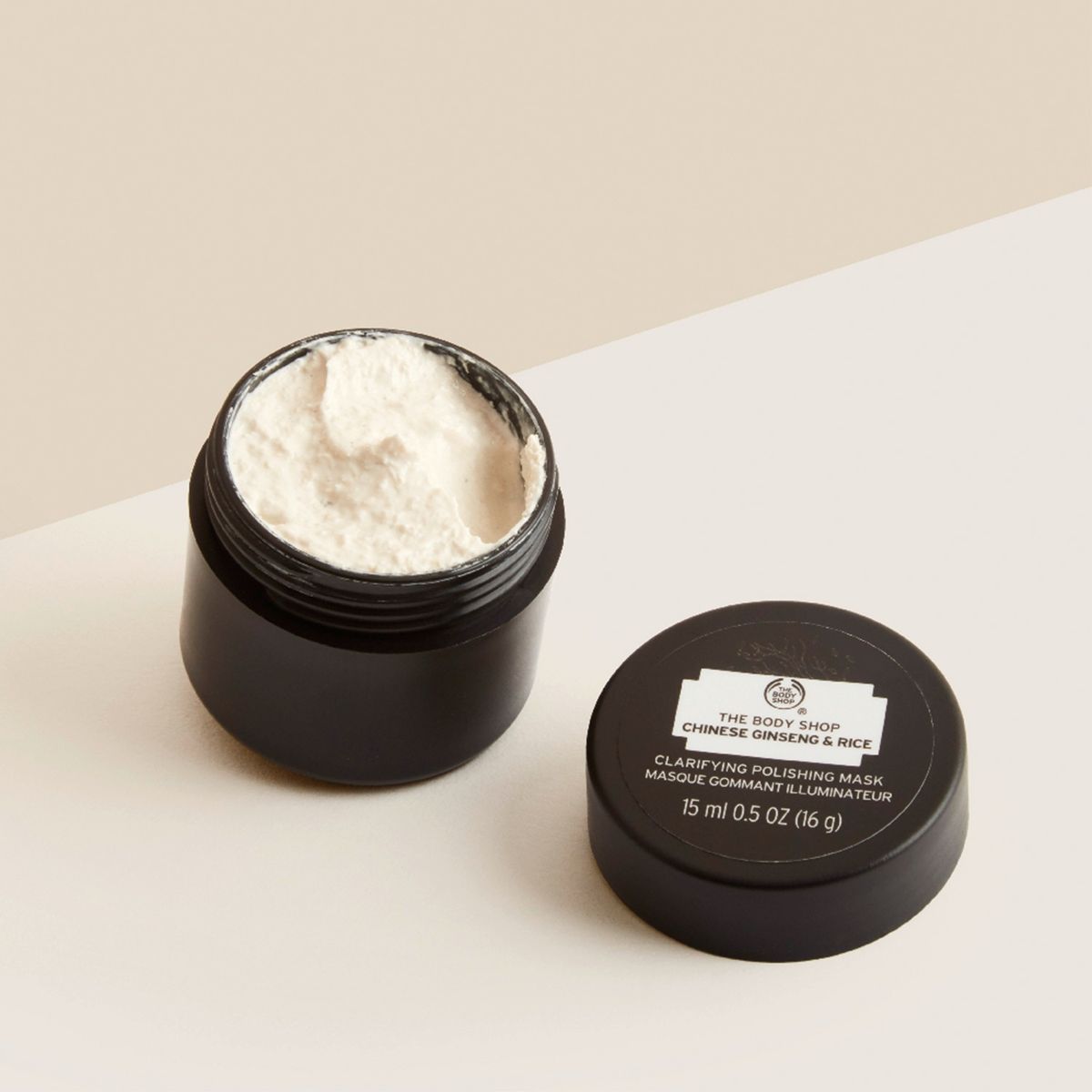 THE BODY SHOP - Mascarilla Clarificante Chinese Ginseng And Rice 12 Ml The Body Shop