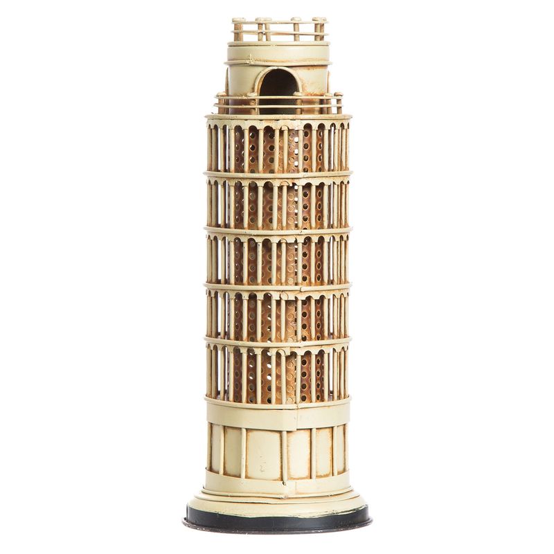VGO - Adorno Lampara Torre Pisa 101025.5 Beige Vgo