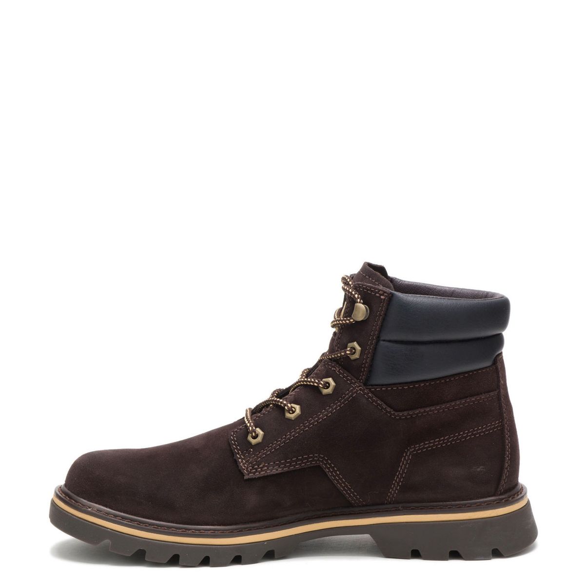 CAT - Botín Hombre Cuero Café