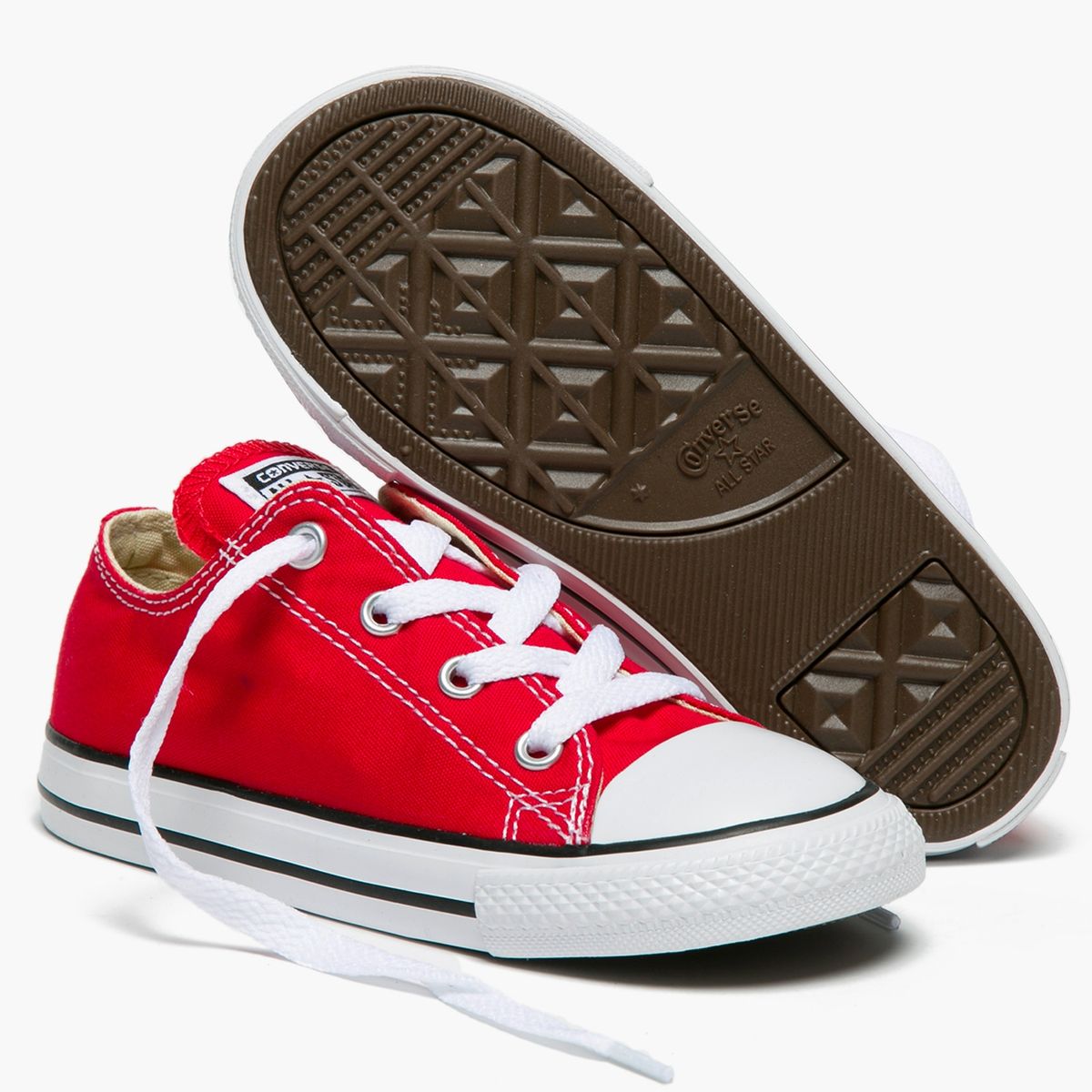 CONVERSE - Chuck Taylor All Star Zapatilla Urbana Niño Rojo (20 A 26) Converse