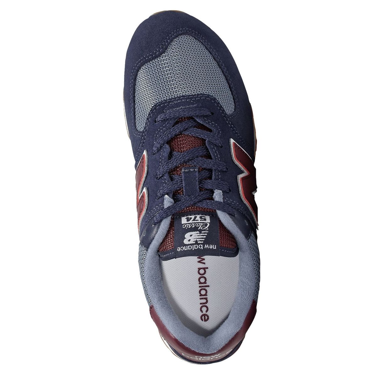 NEW BALANCE - GC574 Zapatilla Urbana Niño Cuero Azul