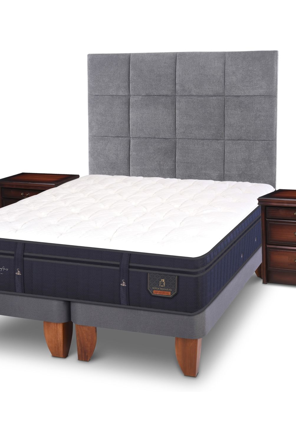 CIC - Camas Europeas Cic Super Premium 2 Plazas Base Dividida