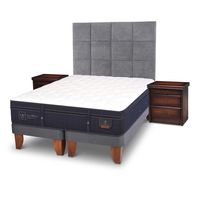 Cama Europea Super Premium Super King + Muebles Tamesis