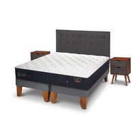 Cama Europea Premium King + Muebles Eufrates