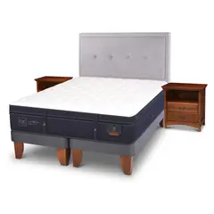 CIC - Camas Europeas Super Premium 2 Plazas Base Dividida