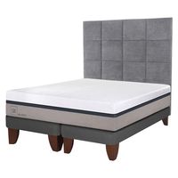 Cama Europea Balance Superking + Respaldo Tamesis