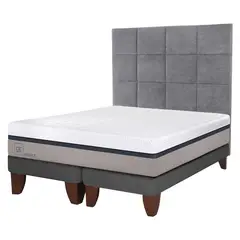 CIC - Cama Europea Balance Superking + Respaldo Tamesis