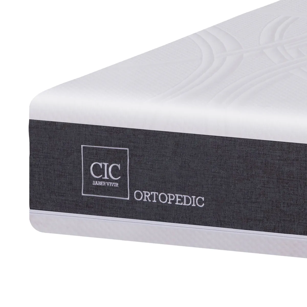 CIC - Cama Europea New Ortopedic King + Muebles Baker Cic