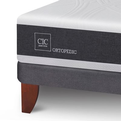 Imagen 2 del producto Cama Europea NewOrtopediced 1.5 Plazas + Respaldo