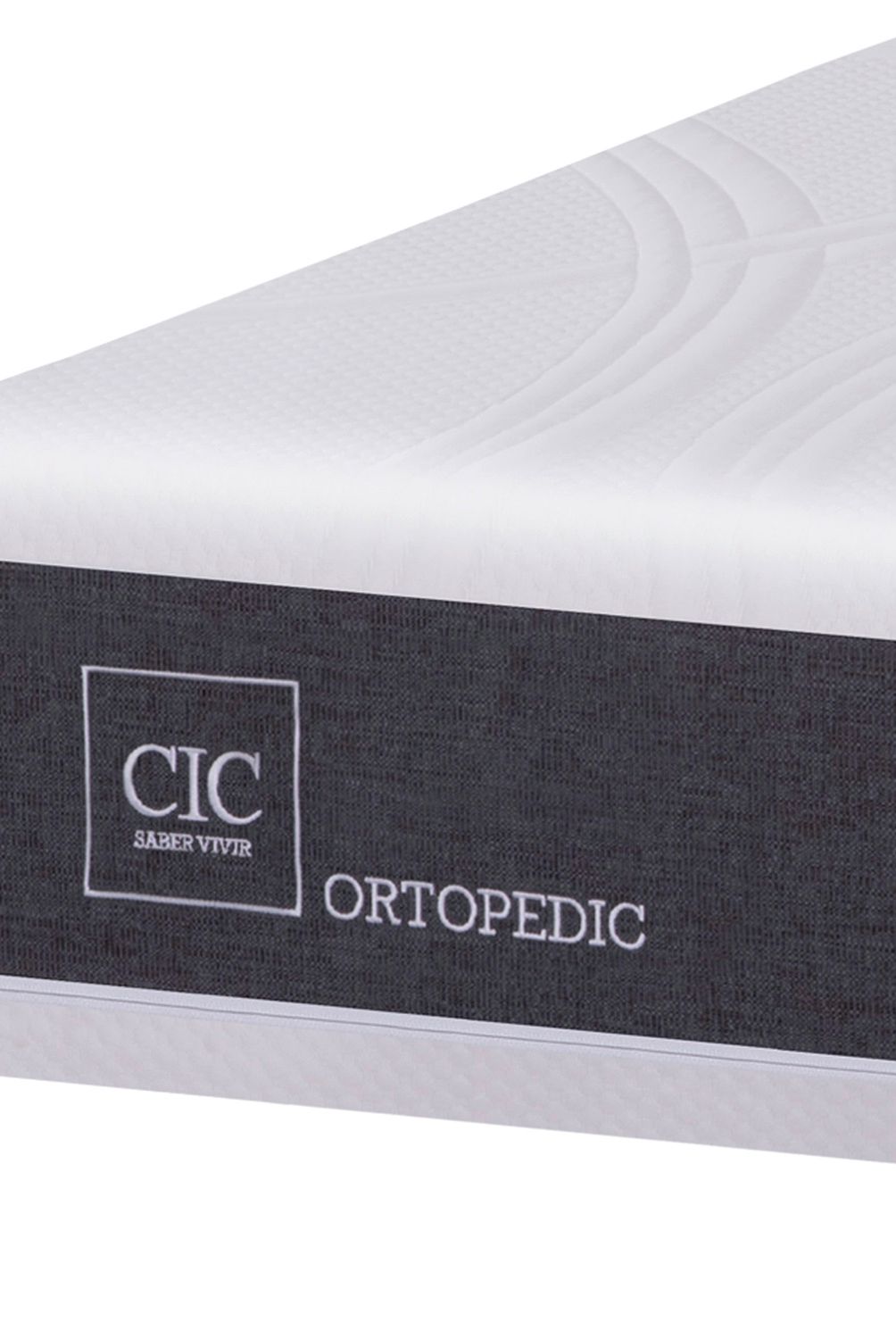 CIC - Box Spring Ortopedic 1.5 Plazas Base Normal 105x200 cm + Muebles Munich Cic