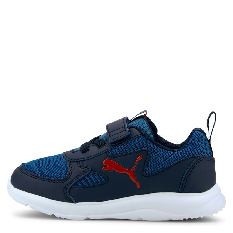 PUMA - Runner Ac Zapatilla Urbana Niño Azul (28 a 35) Puma