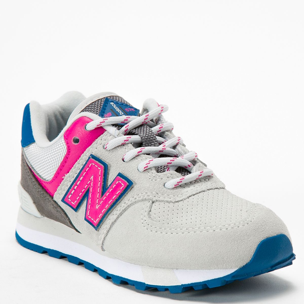 NEW BALANCE - PC574JGO Zapatilla Urbana Niña Blanca