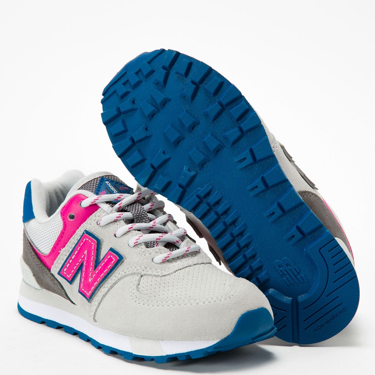 NEW BALANCE - PC574JGO Zapatilla Urbana Niña Blanca