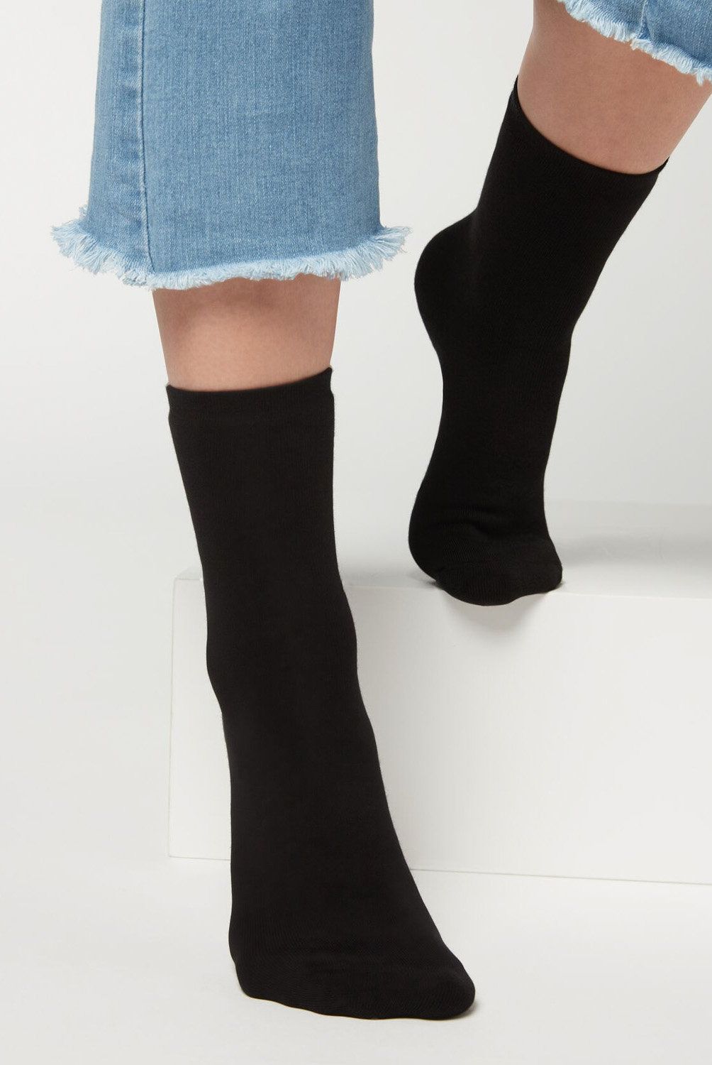 CALZEDONIA - Calcetines Cortos Térmico de Algodón Mujer Calzedonia