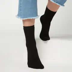 CALZEDONIA - Calcetines Cortos Térmico de Algodón Mujer