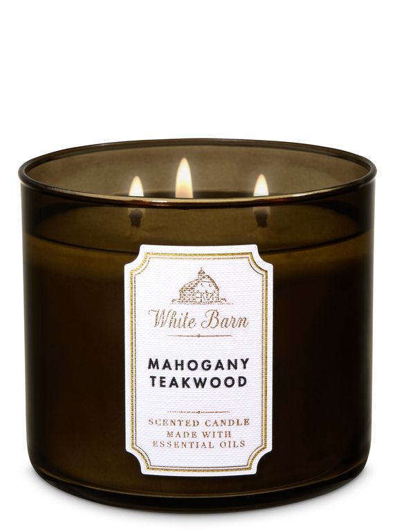 BATH & BODY WORKS Large Cylinder Candle Mahogany Teak | falabella.com