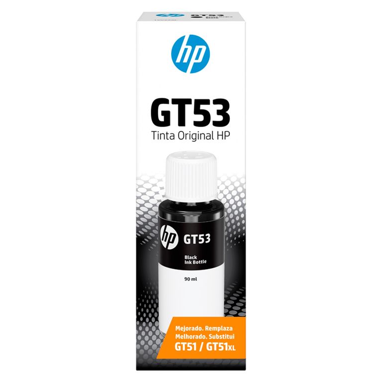 Botella De Tinta HP Original GT3 Negra