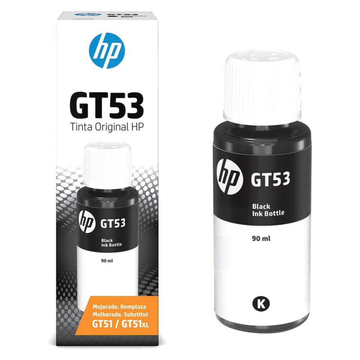 HP - Botella De Tinta HP Original GT3 Negra