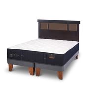 Cama Europea Balance13 2 Plazas + Respaldo